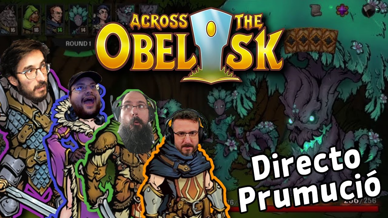 Rangu, Pazos, Doc y Eric juegan de forma cooperativa a cartas - Across the Obelisk - [16/08/2023]