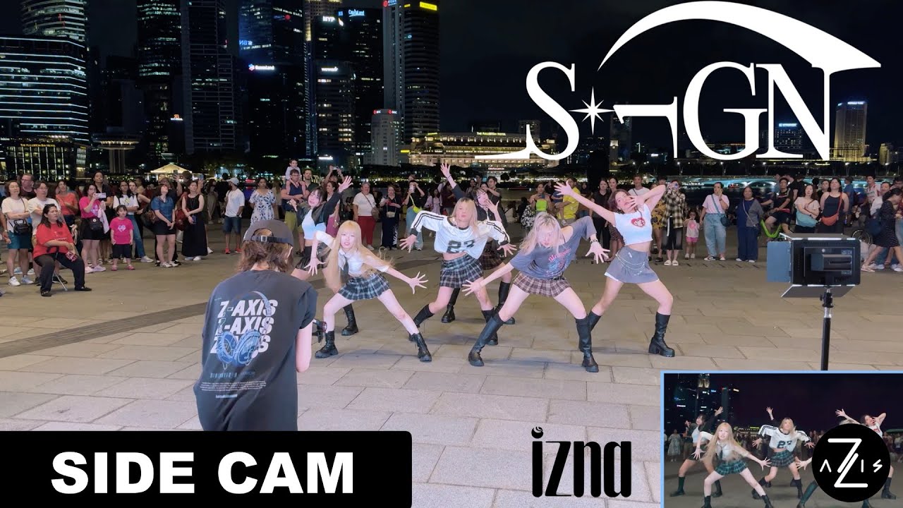 [KPOP IN PUBLIC / SIDE CAM] izna (이즈나) 'Sign'  | DANCE COVER | Z-AXIS FROM SINGAPORE