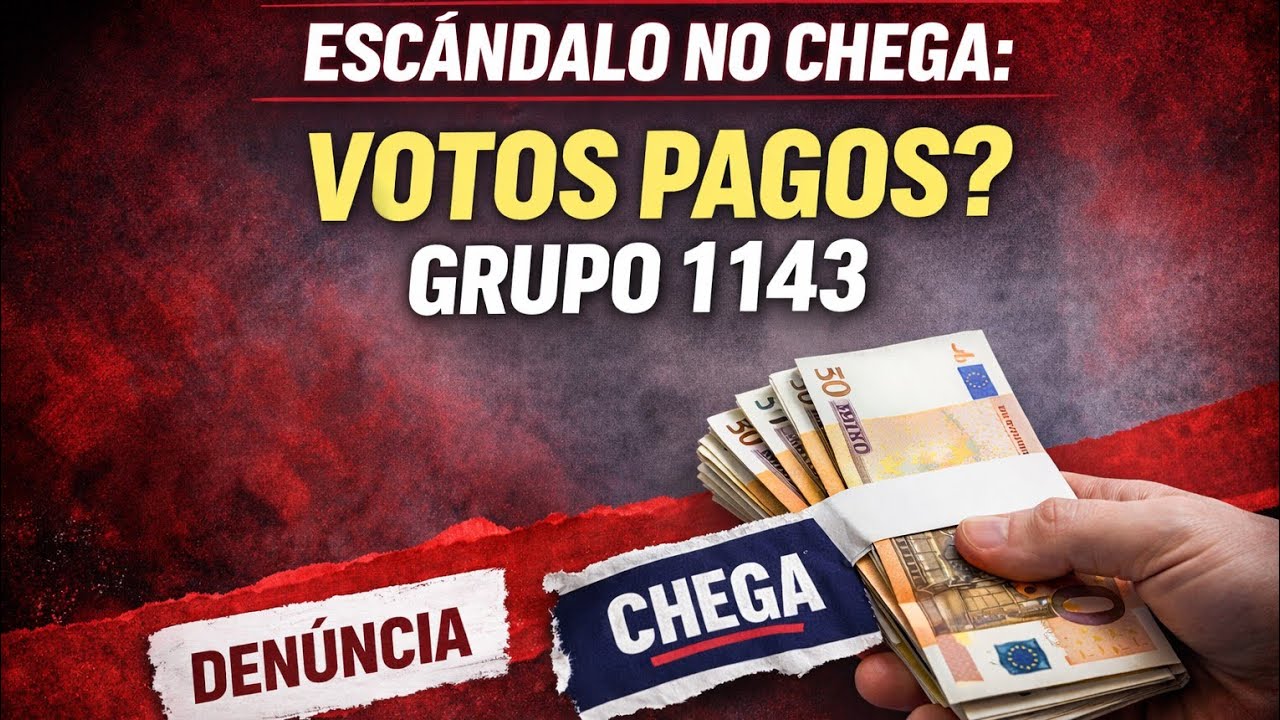 Escândalo no Chega: votos pagos ao grupo 1143?