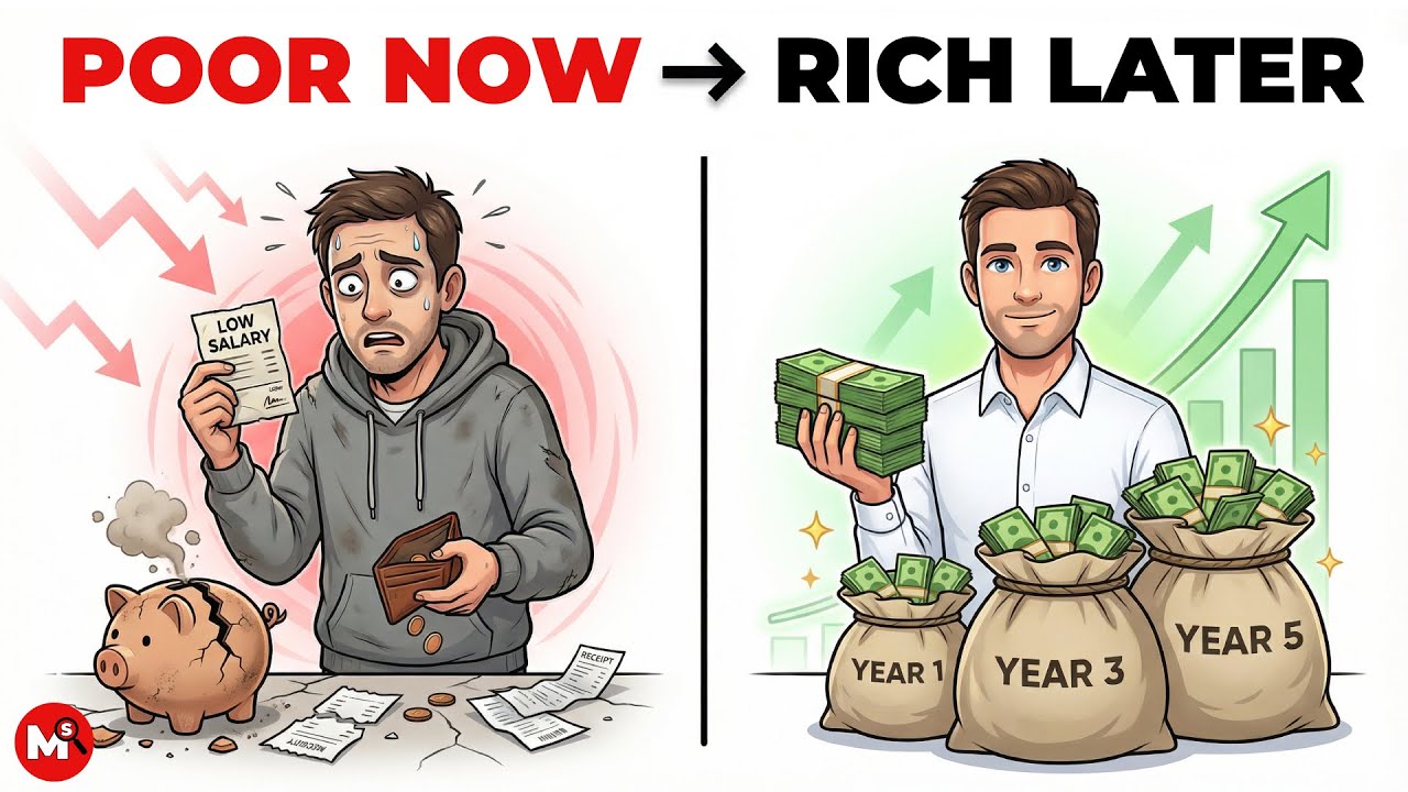 How to Turn Your LOW Salary Into REAL Wealth in Just 5 Years (STEP by STEP)