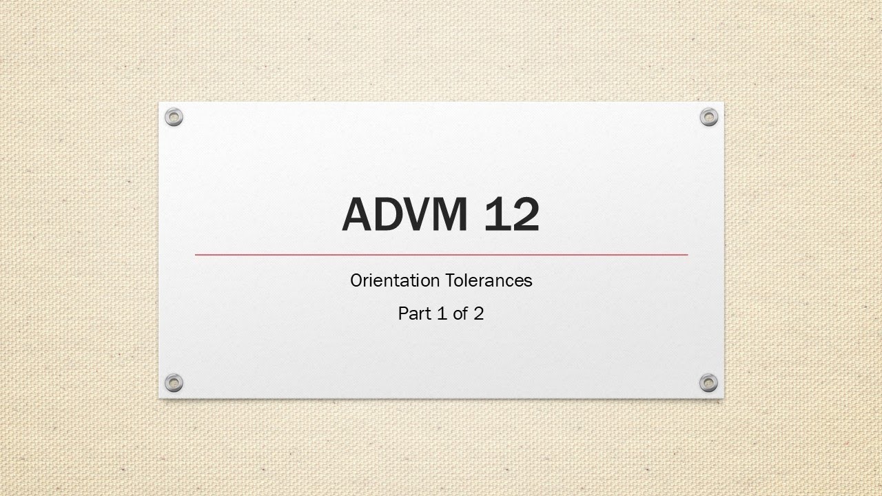ADVM 0012 Unit 9 Lecture Part 1