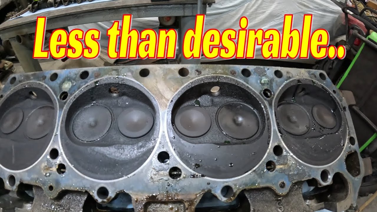 Mopar RB383 mixing fluids!  Shoddy engine work?  You tell us!