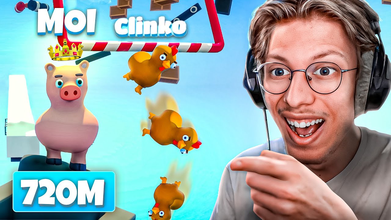 On a tenté de Finir la version d’Only Up la plus bizarre... (Climber Animals:Together ​⁠ft.@Clinkoo)
