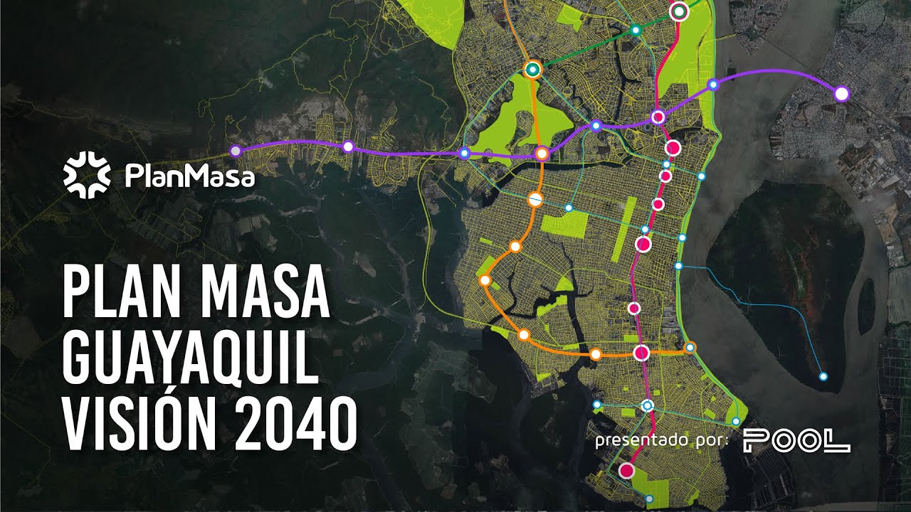 ✅ ¿Cómo podría ser GUAYAQUIL en el 2040? | Plan Masa
