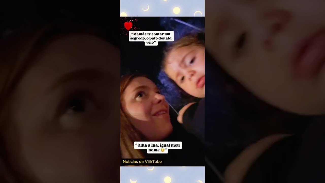 Raví e Lua encantados ao conhecerem os personagens da Disney ✨❤️