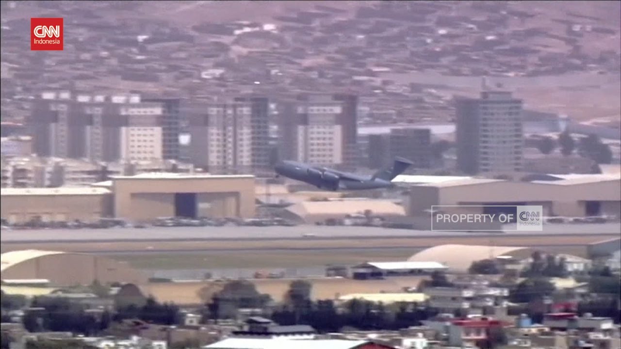 Pesawat Terakhir Militer AS Tinggalkan Afganistan