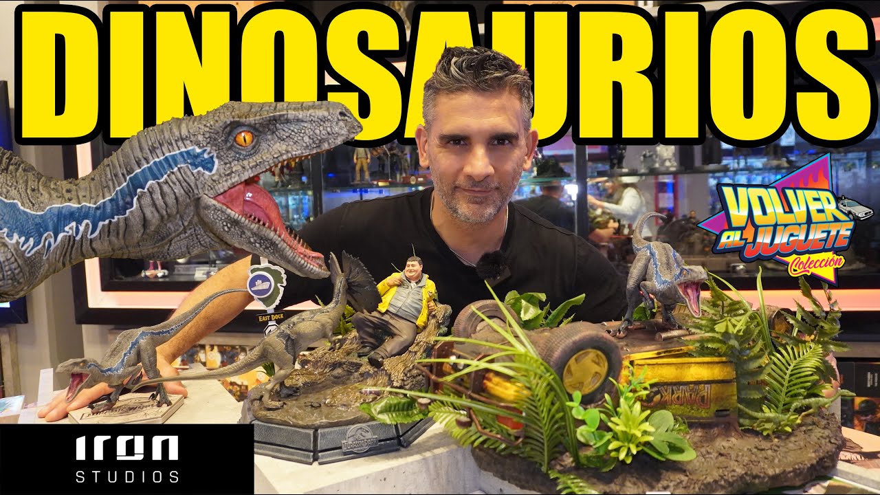 DINOSAURIOS  LO NUEVO DE JURASSIC PARK  IRON STUDIOS  ESCALA 1:10