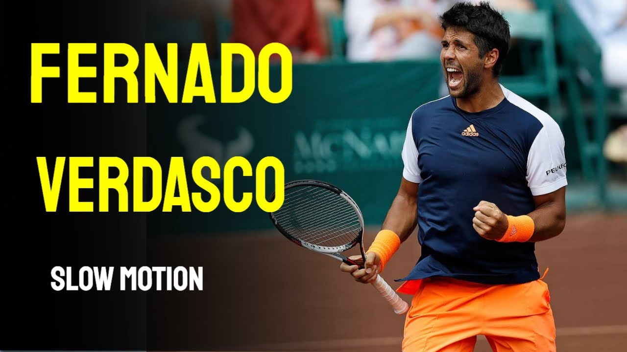 Fernado Verdasco Slow Motion - Cincinnati Masters 2014