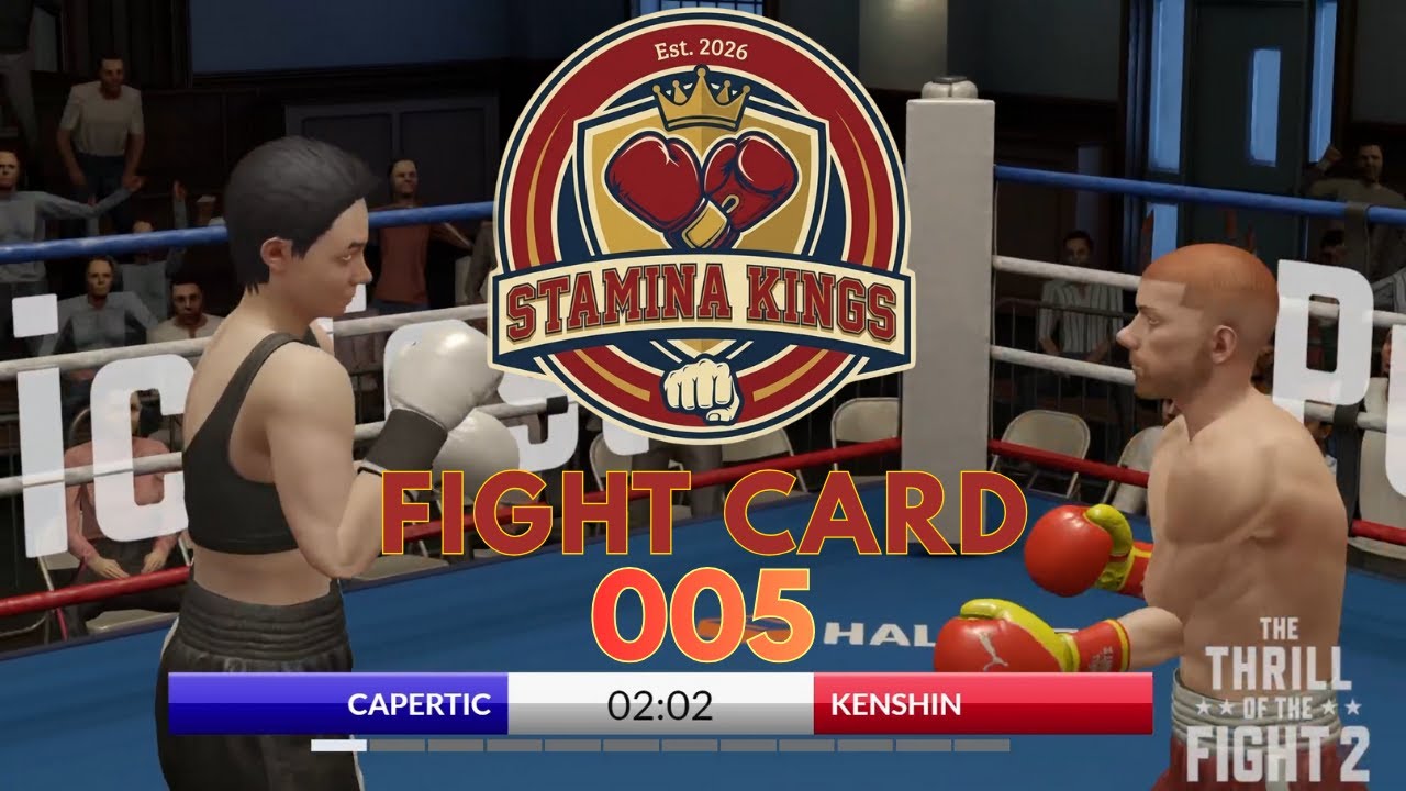 Stamina Kings FIGHT CARD 005