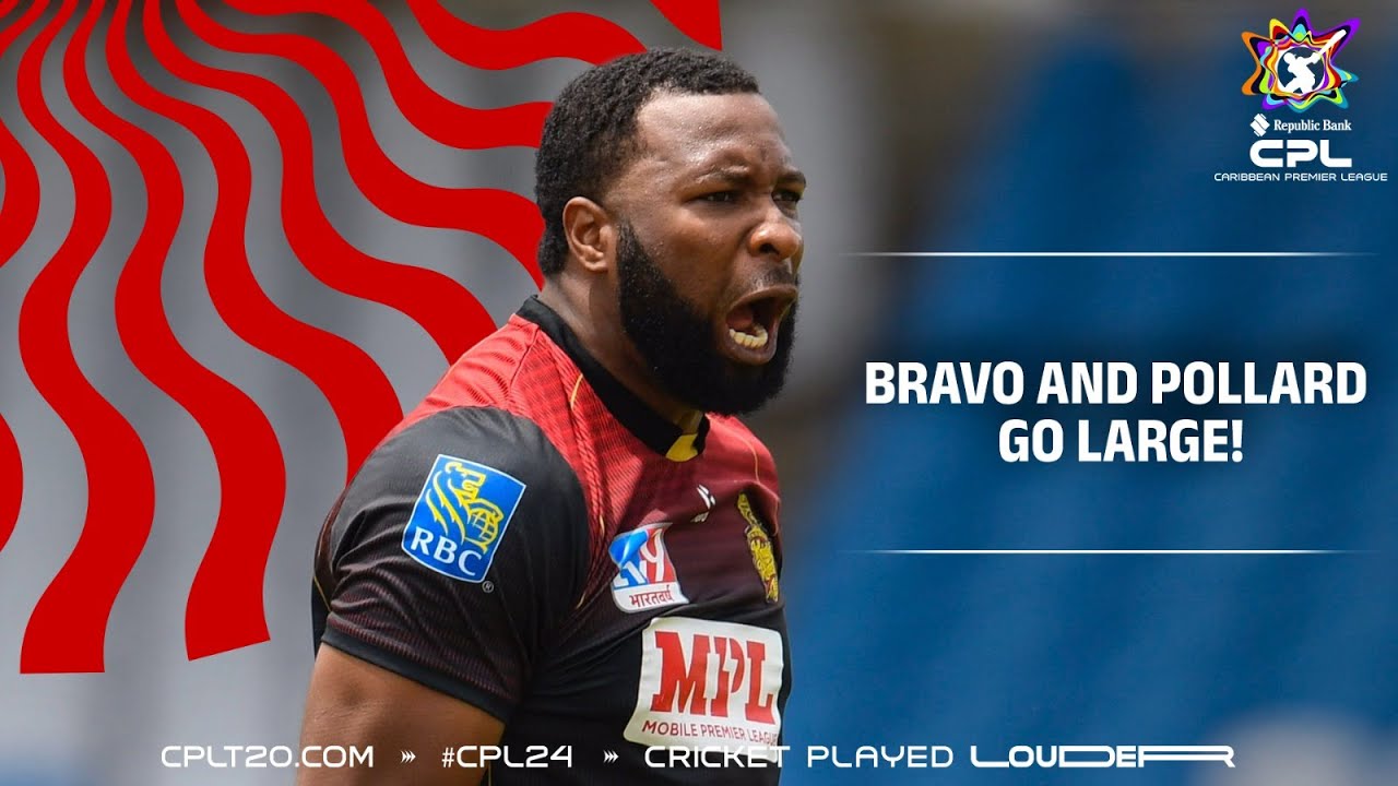 Darren Bravo and Kieron Pollard Go MASSIVE in a GAME-CHANGING Partnership! | CPL Memories