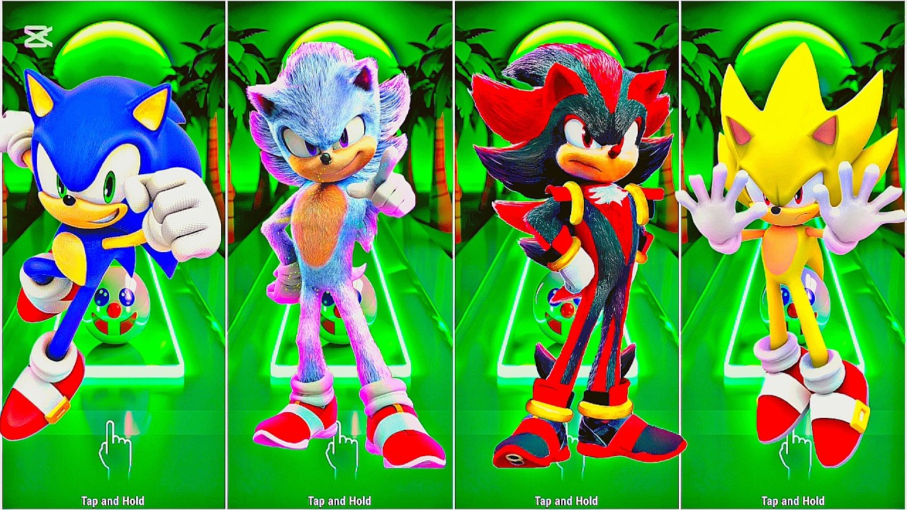Tiles Hop Sonic Edm Rush