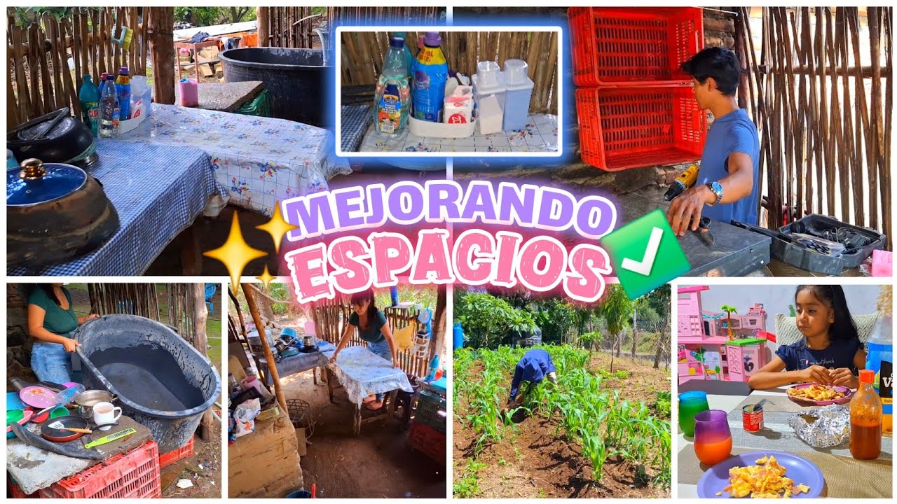 LIMPIE Y ORDENE MI SEGUNDA COCINA 😱 Estaba Muy Sucia 🤢 Limpieza Extrema 🧹🧼 Siembra 🌽 y Comida 👩‍🍳