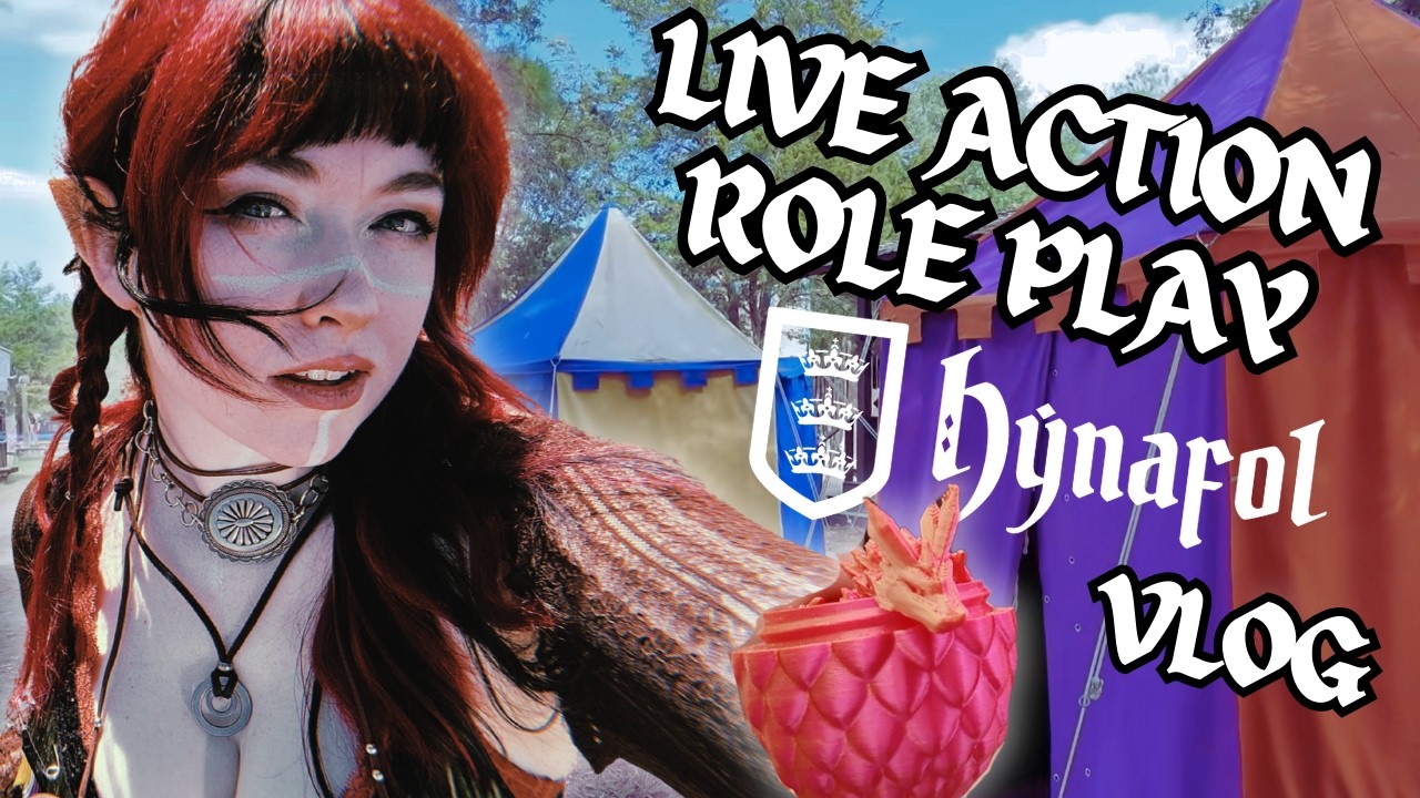 ESCAPING REALITY & LIVING AT THE REN FAIRE !? || Hynafol LARP in Texas ⚔️