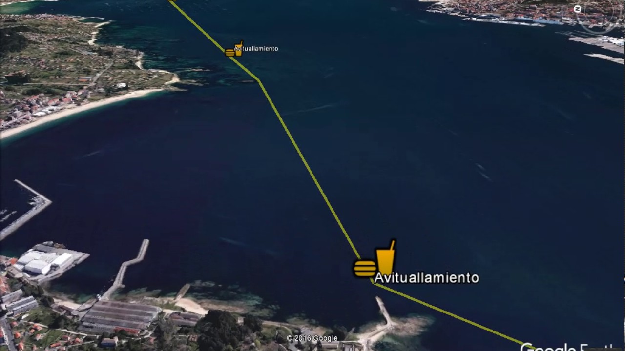 Recorrido de la Batalla de Rande