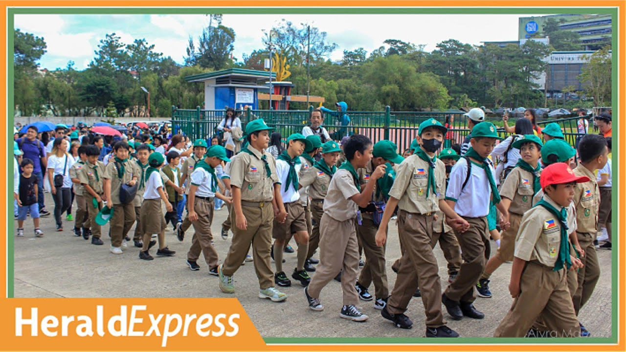 NATIONAL SCOUTING MONTH, INILUNSAD NOONG SABADO