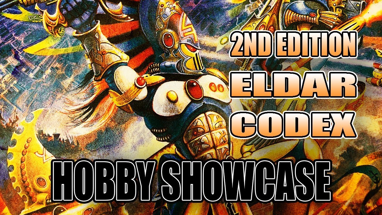 Very First Eldar Codex - 2nd Edition 40k Flashback RETRO
