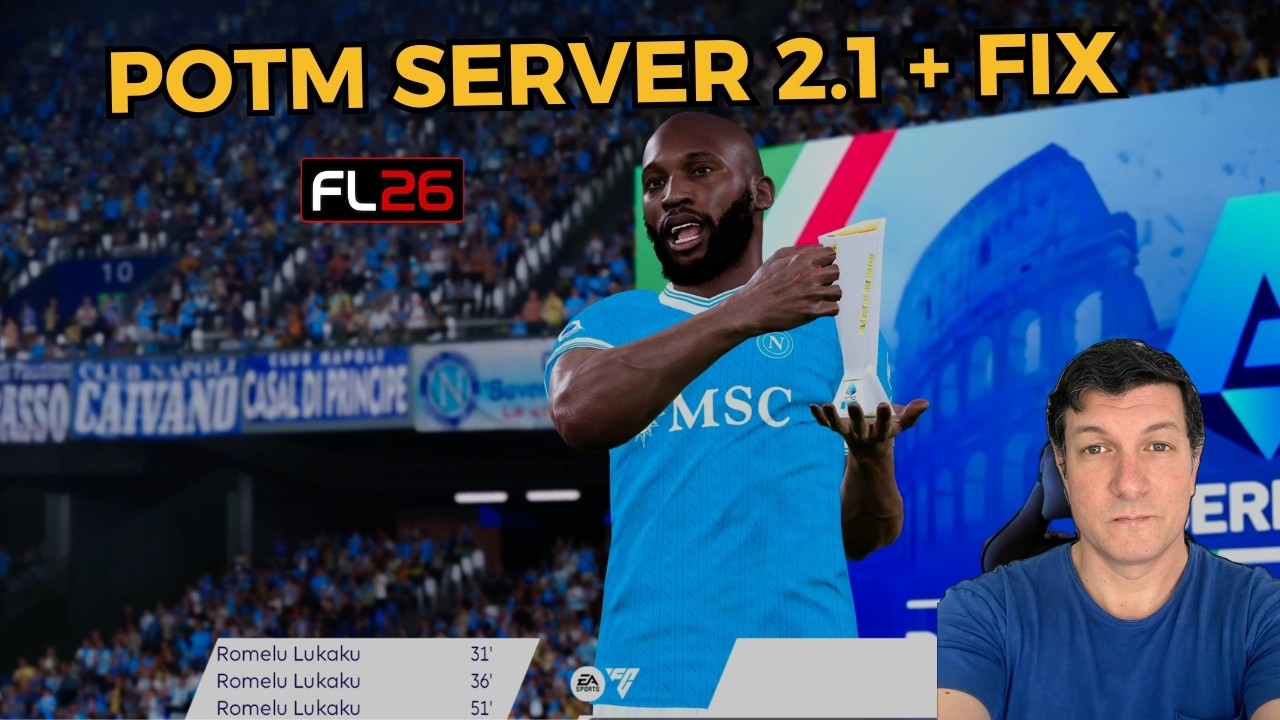 NUOVO POTM Server 2.1 + Fix! Player Of The Match migliorato su Football Life 2026