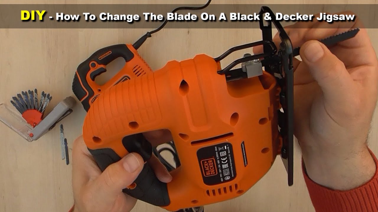 Как заменить лезвие на лобзике Black & Decker своими руками &mdash; Боб Мастер