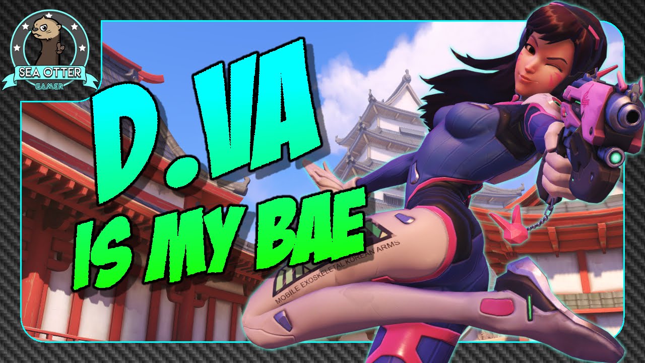 D.VA is my Bae | Overwatch Gameplay