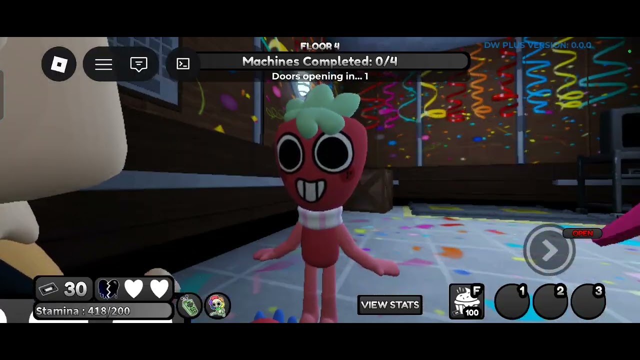We play Dandy's World plus but there's a Admin 