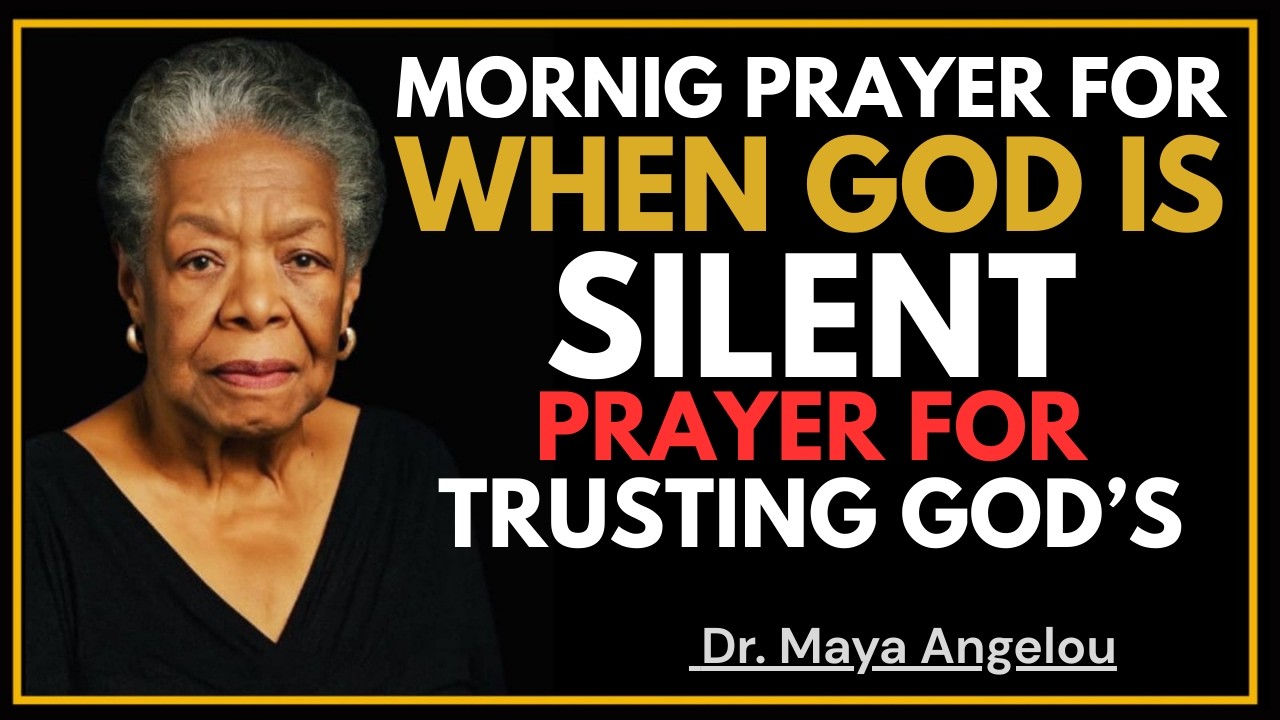 When God Is Silent | Morning Prayer for Trusting God’s Timing & Presence | Morning Prayer | DR. MAYA