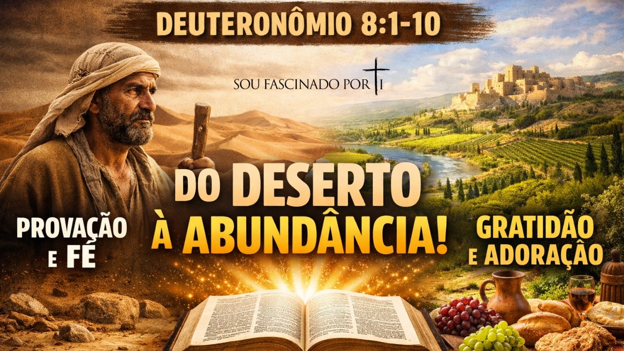 Como o Deserto é Parte do Plano Soberano de Deus na Nossa Vida