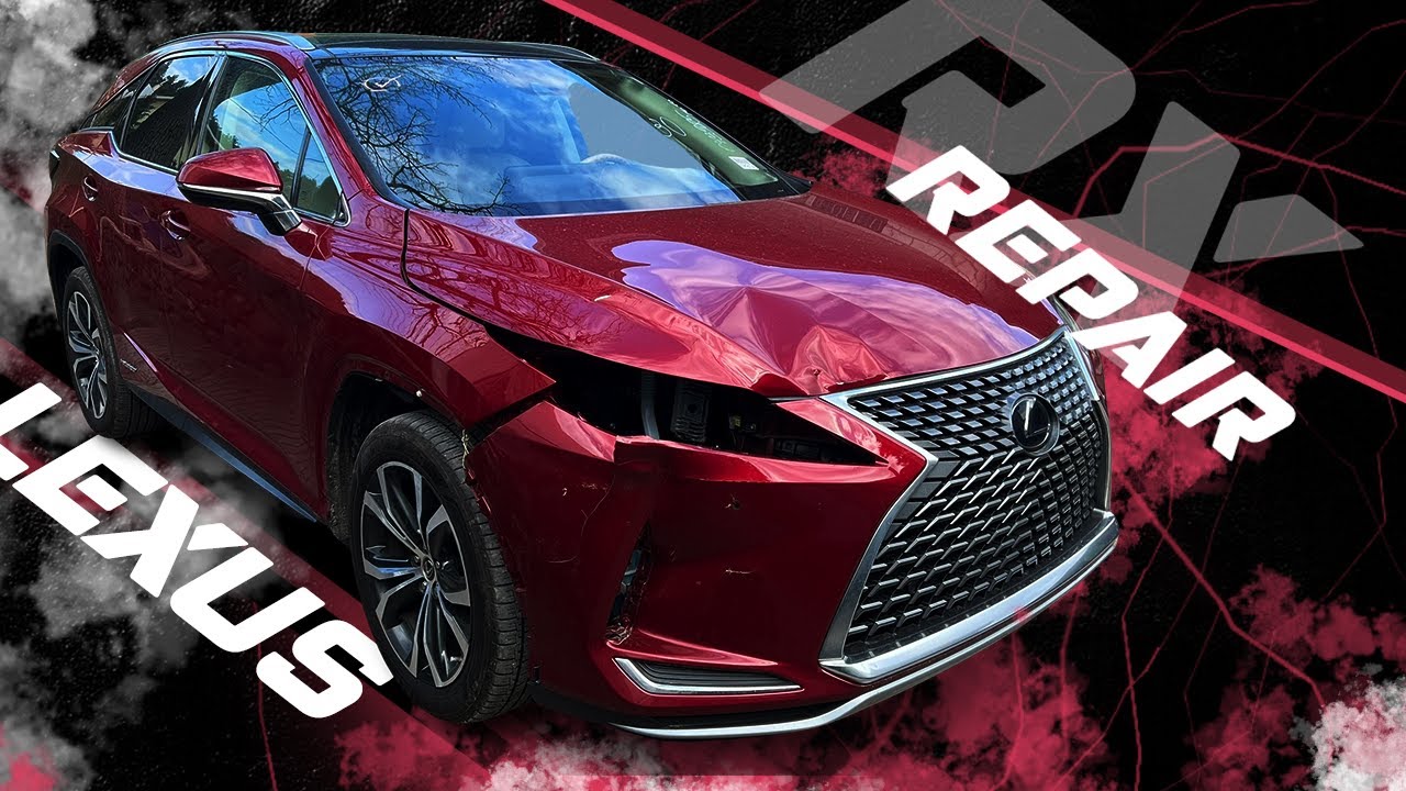 Lexus RX.  Easy front end repair and it's good as new again! Лёгкий ремонт переда и снова как новый!