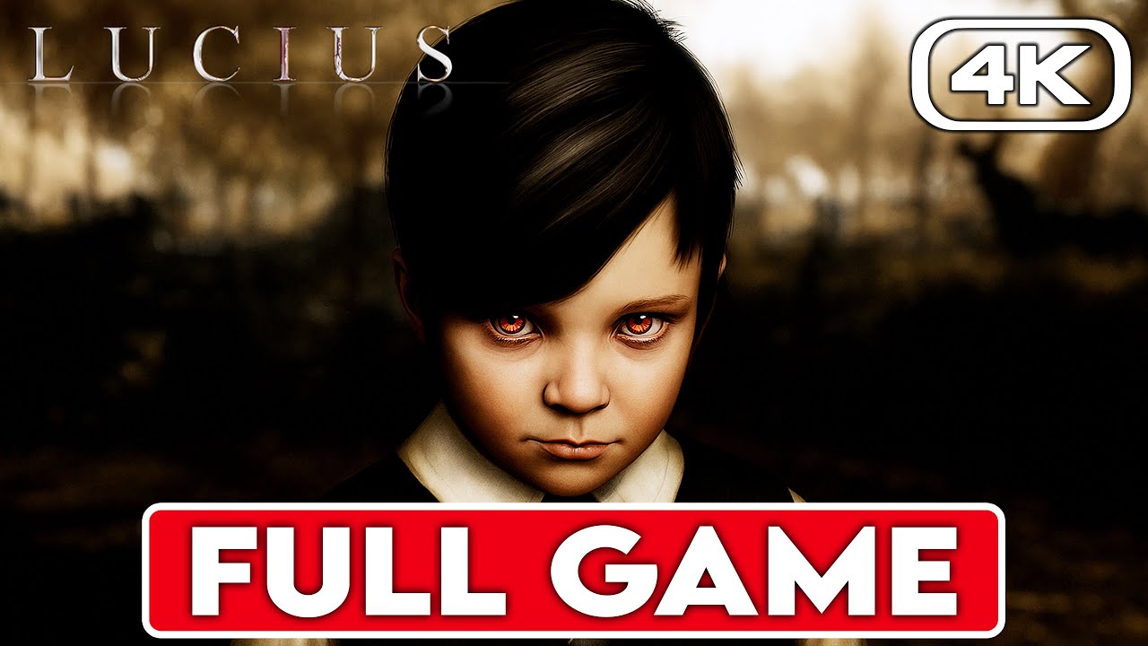 LUCIUS Gameplay Walkthrough (All Endings) FULL GAME [4K 60FPS] - No Commentary
