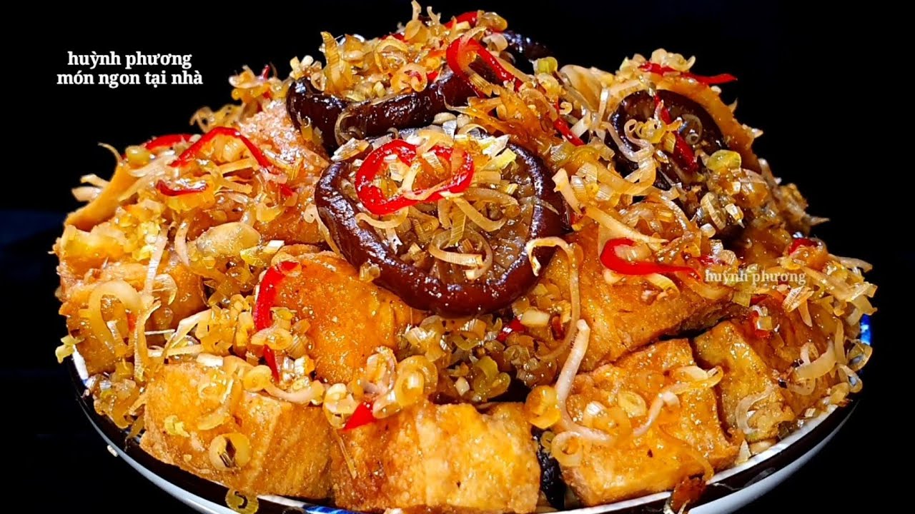 Làm ĐẬU HŨ XÀO SẢ ỚT theo cách này giòn ngon lạ miệng lắm