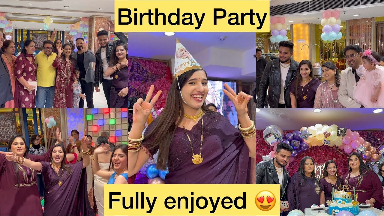 Birthday party mein khoob dance kiya😍 #birthdaycelebration #birthday #birthdayparty