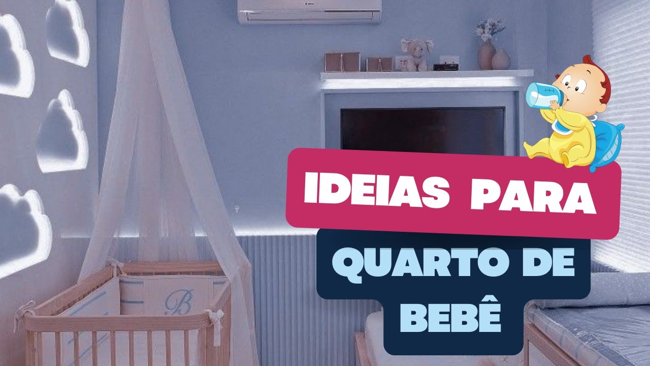 Ideias criativas para decoração de quarto de BEBÊ / #decoration #quarto