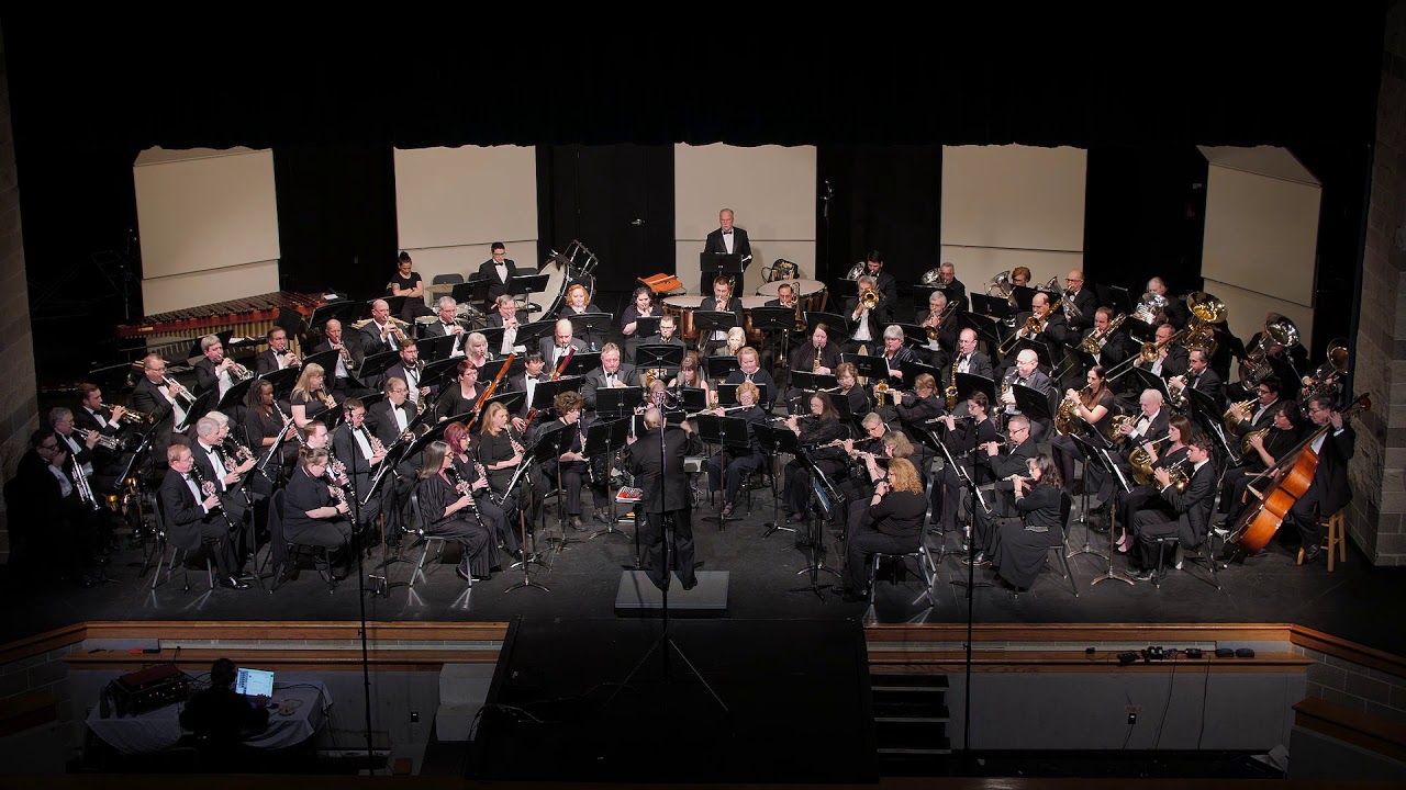 Austin Symphonic Band Performing Fantasia in G Major by Johann Sebastian Bach