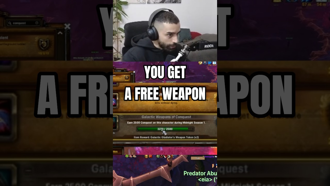 DON'T Spend Your Conquest on a Weapon
