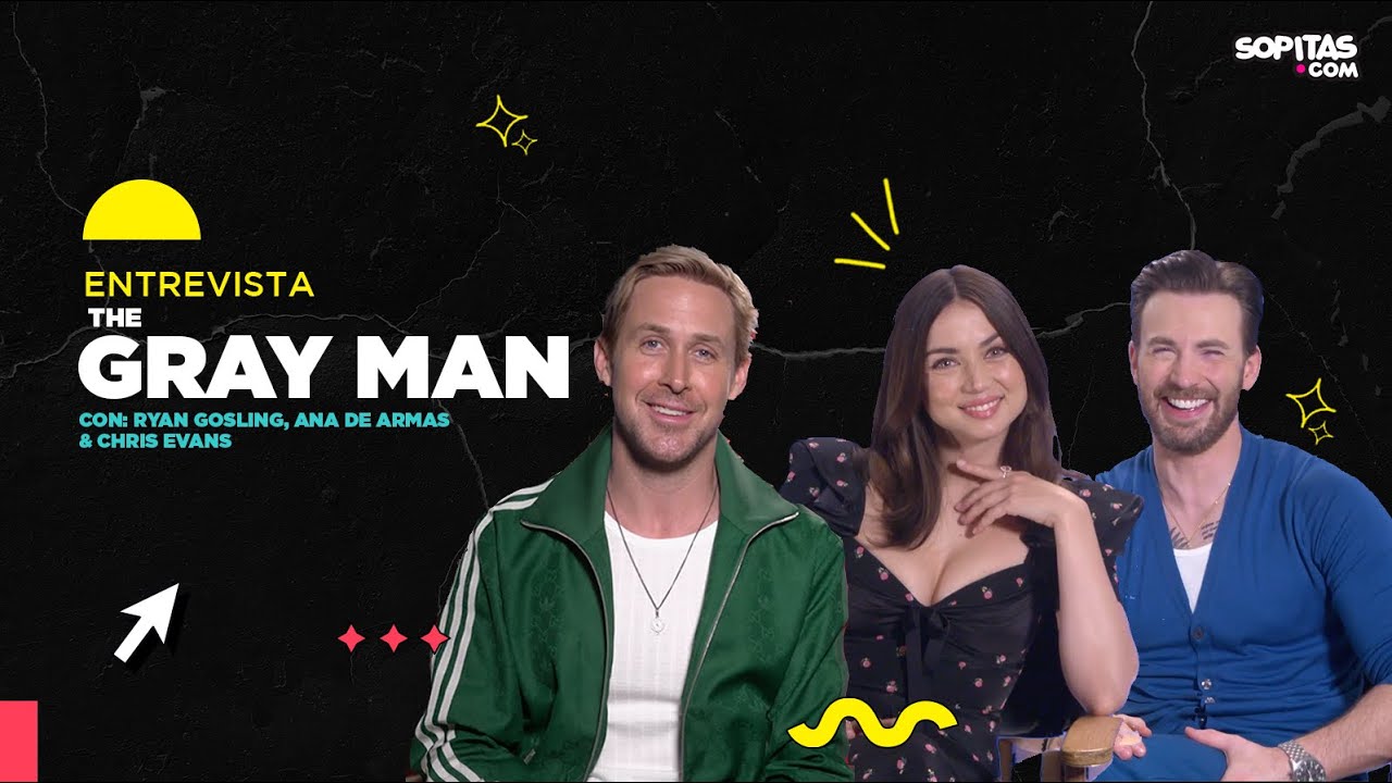 Ryan Gosling, Ana de Armas y Chris Evans cuentan sobre The Gray Man, la nueva película de Netflix