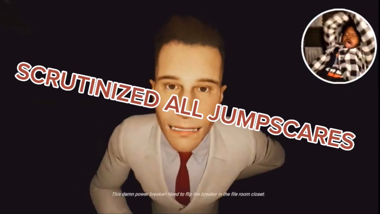 Coryxkenshin getting jumpscared on Scrutinized for 6 minutes and 5 seconds