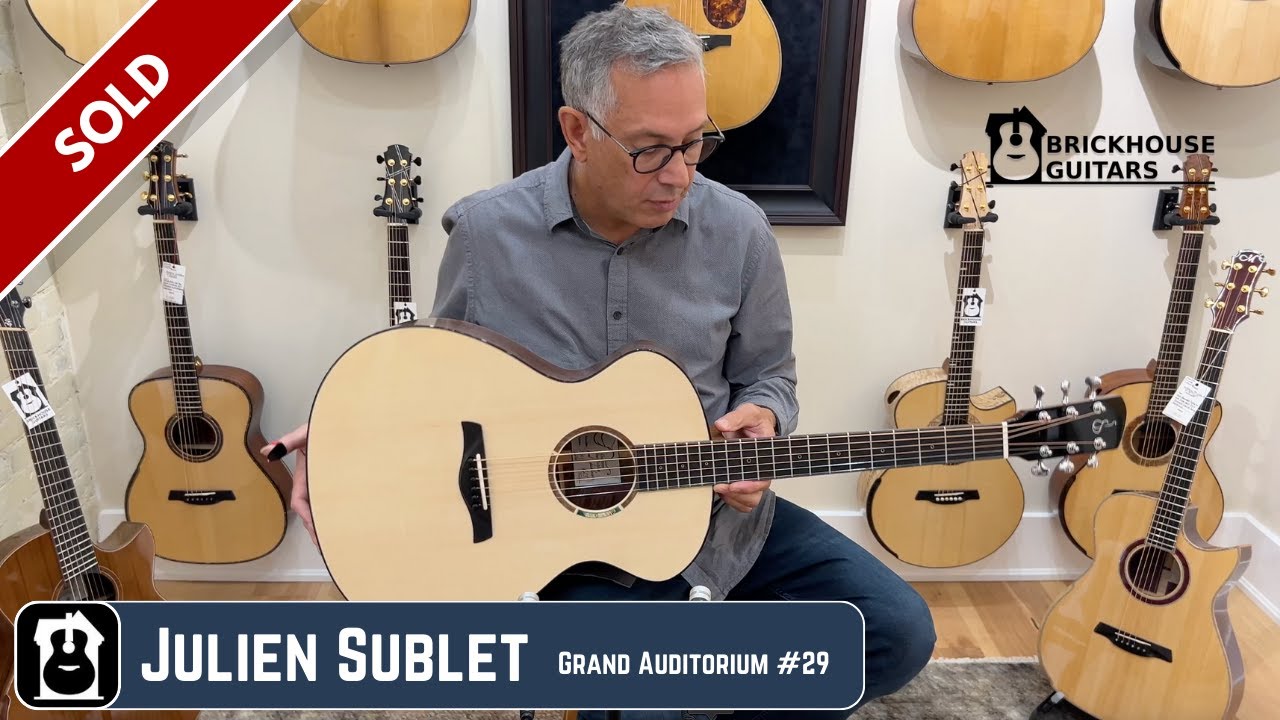 Julien Sublet Grand Auditorium #29 Demo by Roger Schmidt