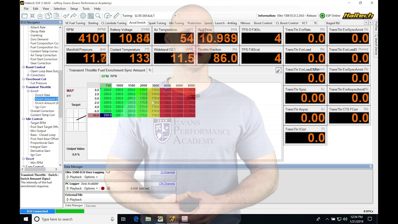 Haltech Elite: Knock Control | Evans Performance Academy