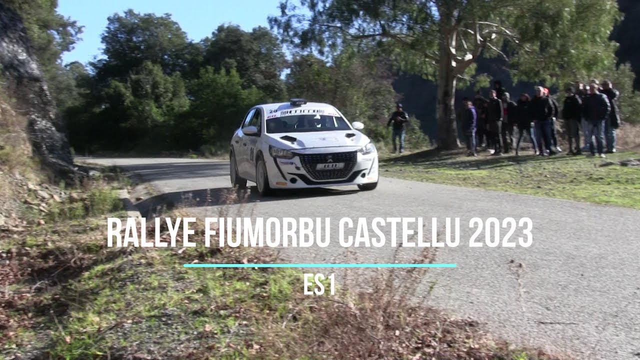 Rallye Fiumorbu Castellu 2023 ES1