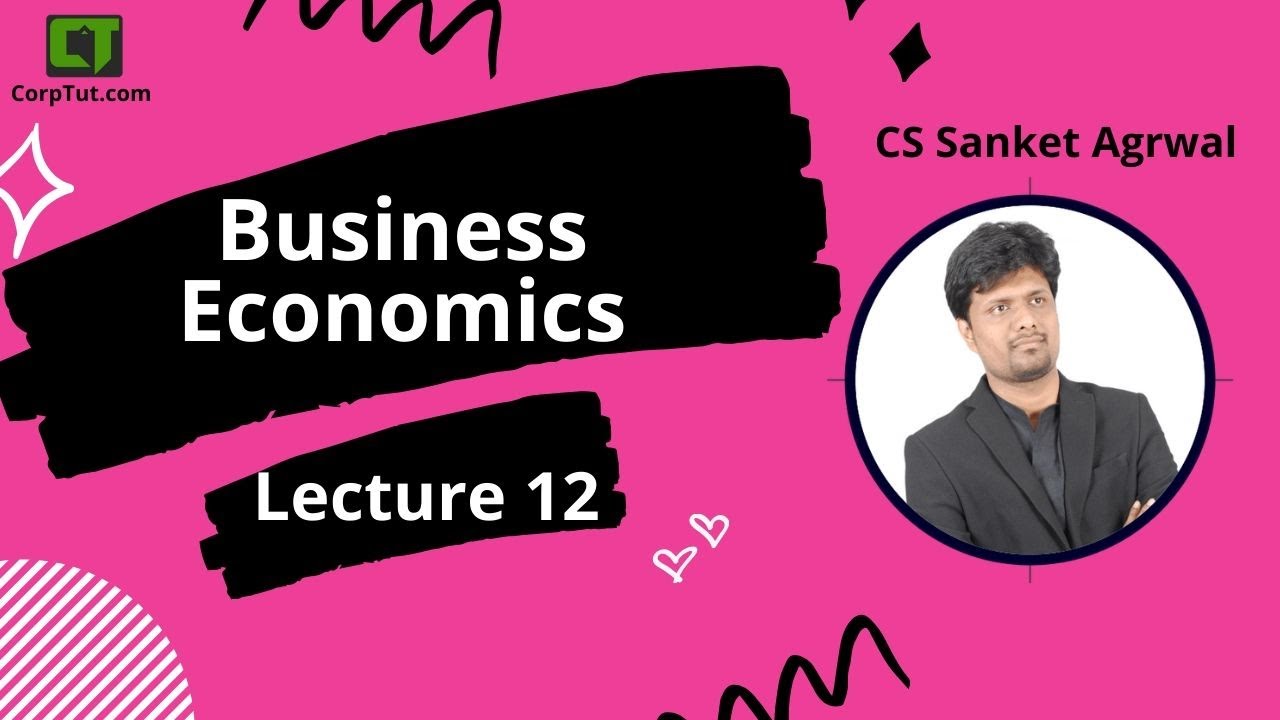 CS Foundation-Lecture No 12 | Business Economics (Determinants Of Prices)