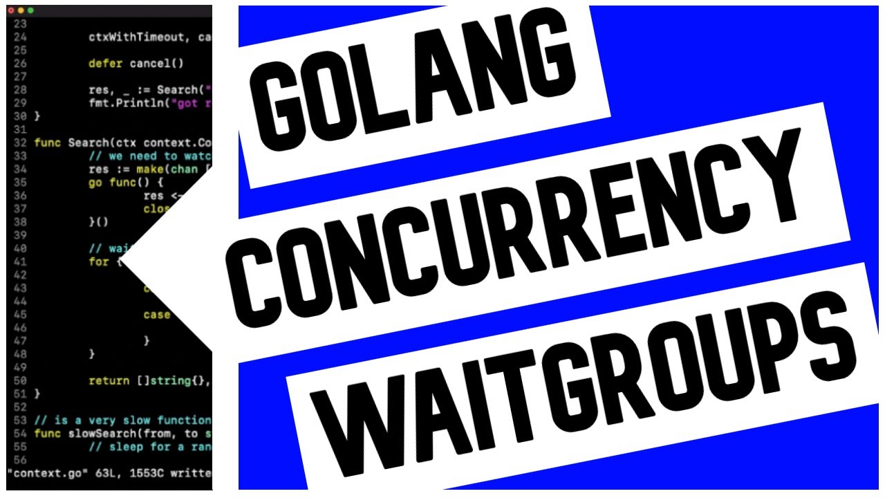 Go (Golang) Concurrency & WaitGroup - Simple Tutorial