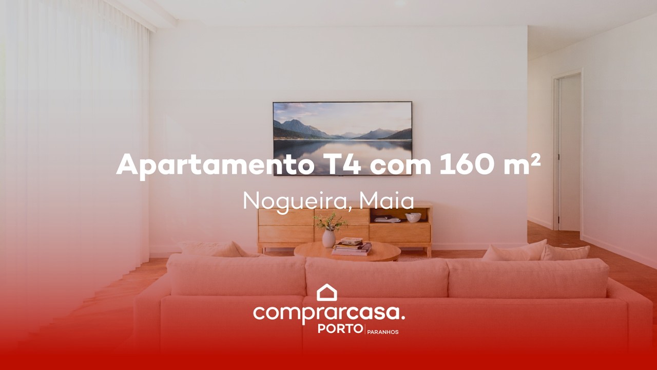 Apartamento T4 totalmente renovado com160 m² em Nogueira da Maia | ComprarCasa Porto - Paranhos