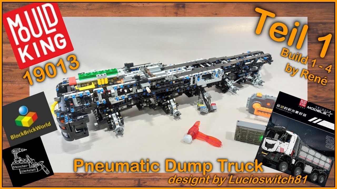 Jipi, wieder ein Großmodell von MK | Teil 1 | Mould King 19013, der  Pneumatic Dump Truck
