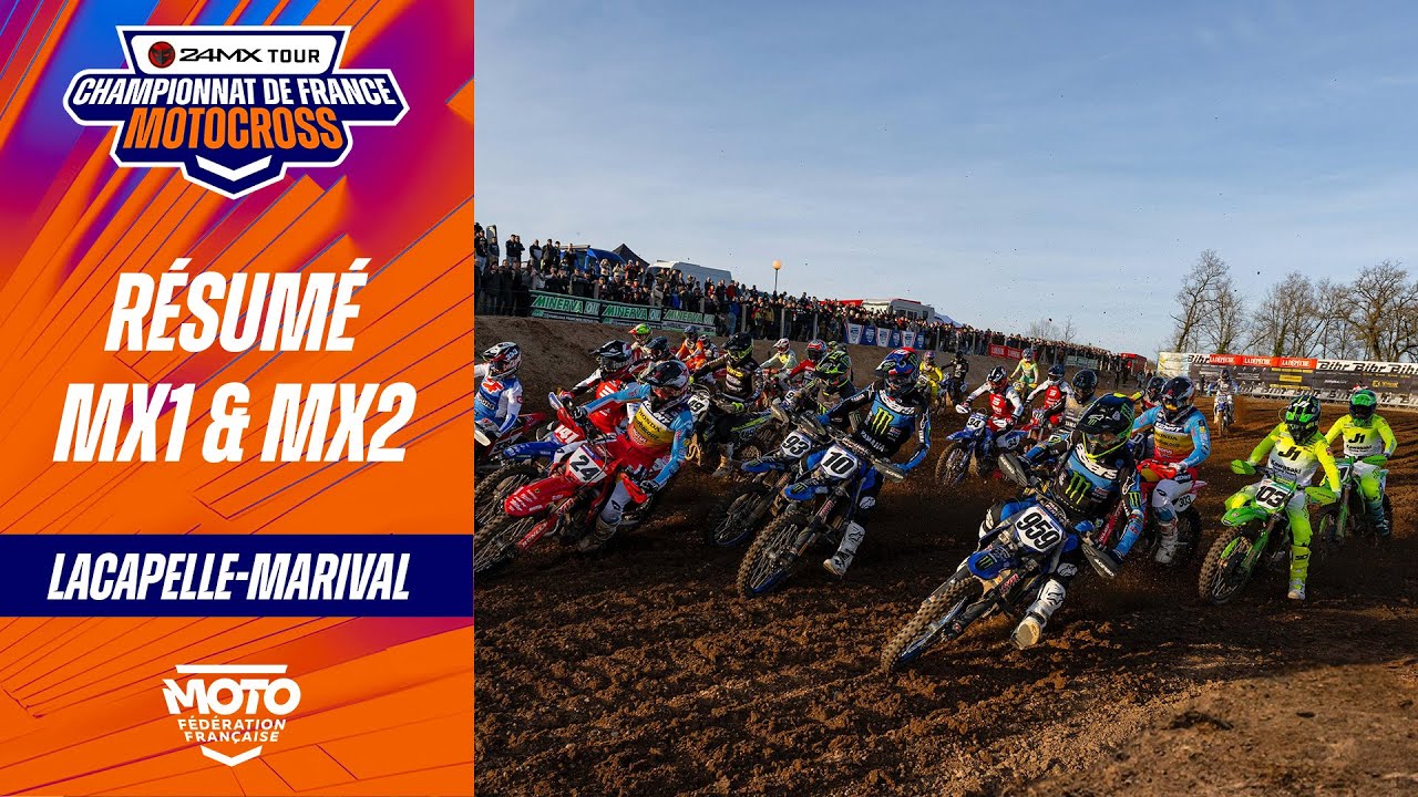 Résumé MX1 et MX2 – 24MX Tour – Lacapelle-Marival 2025