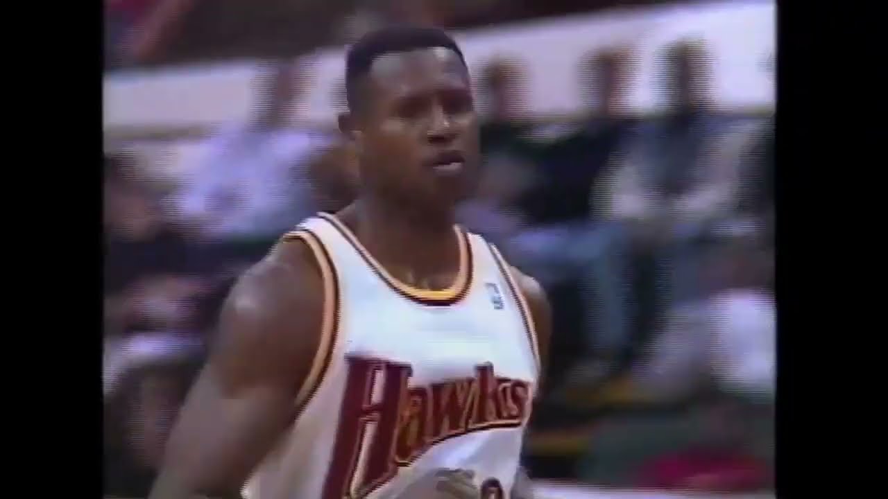 Random Sixers-Hawks '93 Dunk Fest (20 Dunks - Augmon, Weatherspoon, Bradley)