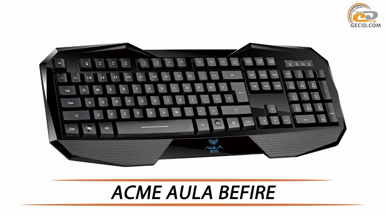 ACME AULA BEFIRE - видеообзор игровой клавиатуры