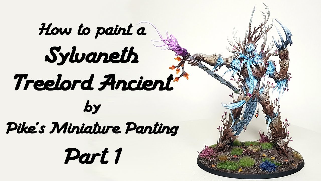 How to Paint: Sylvaneth Treelord Ancient Part 1
