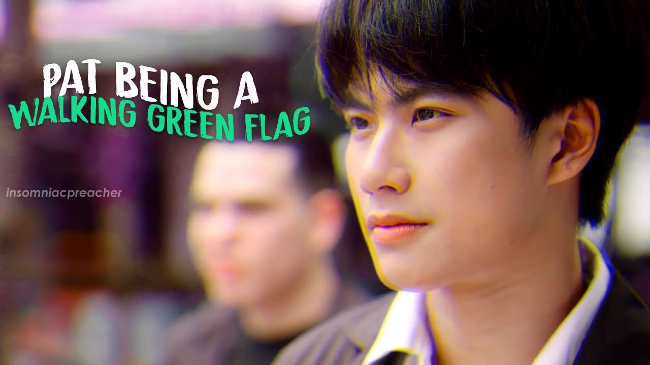 Pat being a walking green flag character  |reupload|