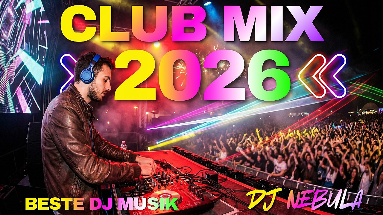 Dance Musik & Party Mix 2026🔥 Nonstop DJ Remix 🎉 Party Club Mix, EDM Megamix & Disco Remixe