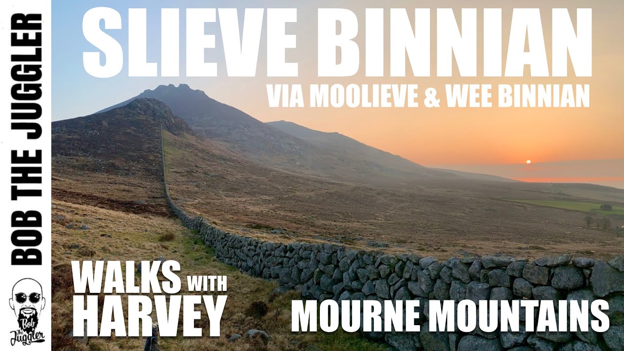 Walks with Harvey - Mourne Mountains, Slieve Binnian via Moolieve and Wee Binnian
