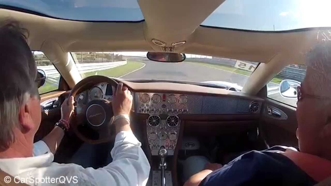 Spyker C8 Aileron: Onboard at Circuit Park Zandvoort